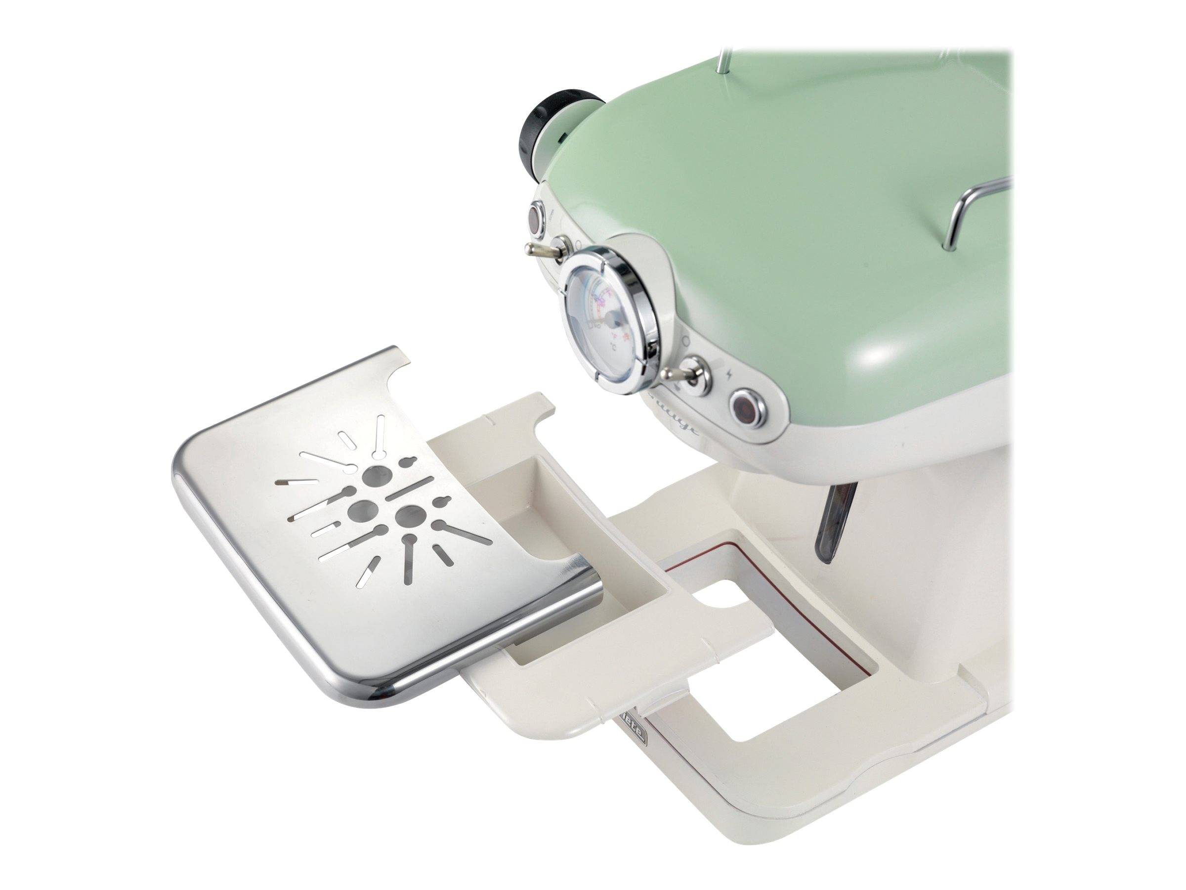 Ariete 1389/14, Espressomaschine, 0,9 l, Kaffeepad, Gemahlener Kaffee, 850 W, Beige, Grün-3