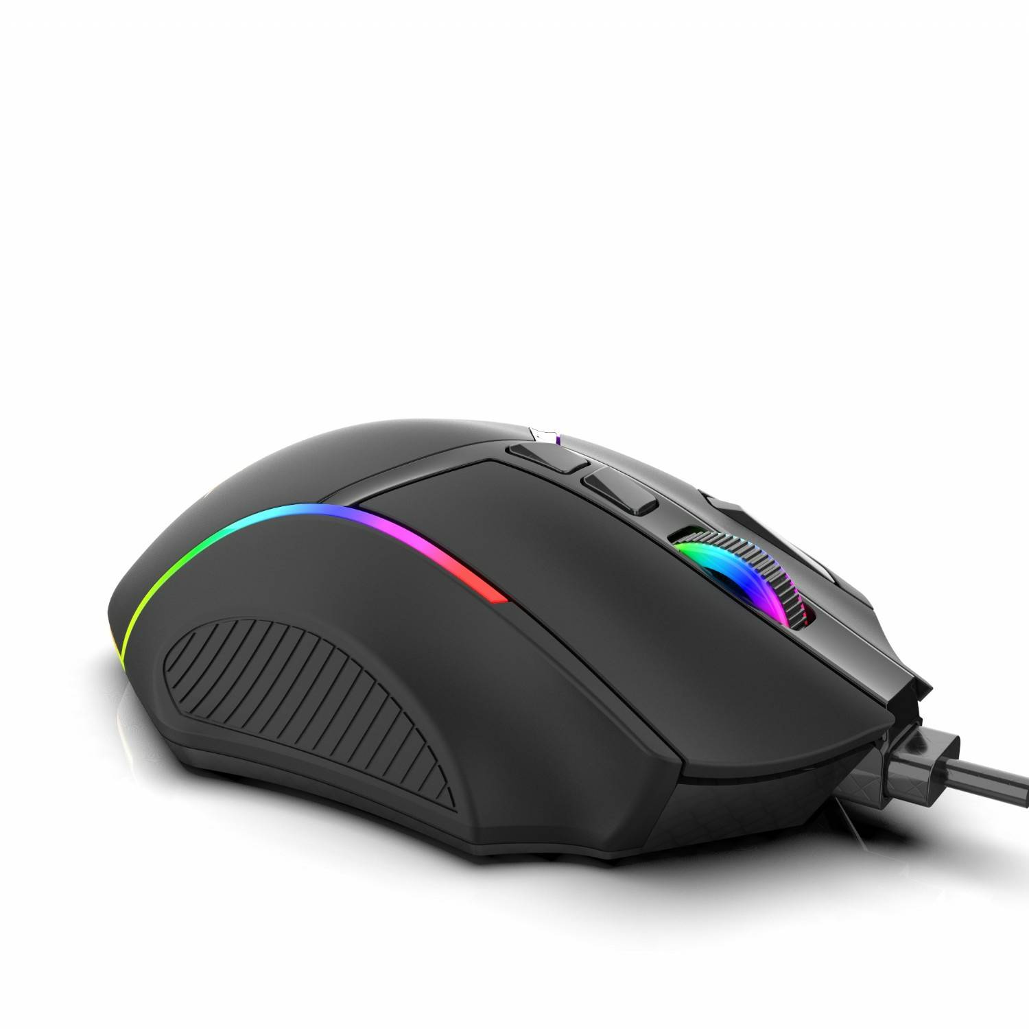 INCA - Gaming Maus IMG-351 12800 DPI, RGB, USB - Maus - 12.800 dpi-1