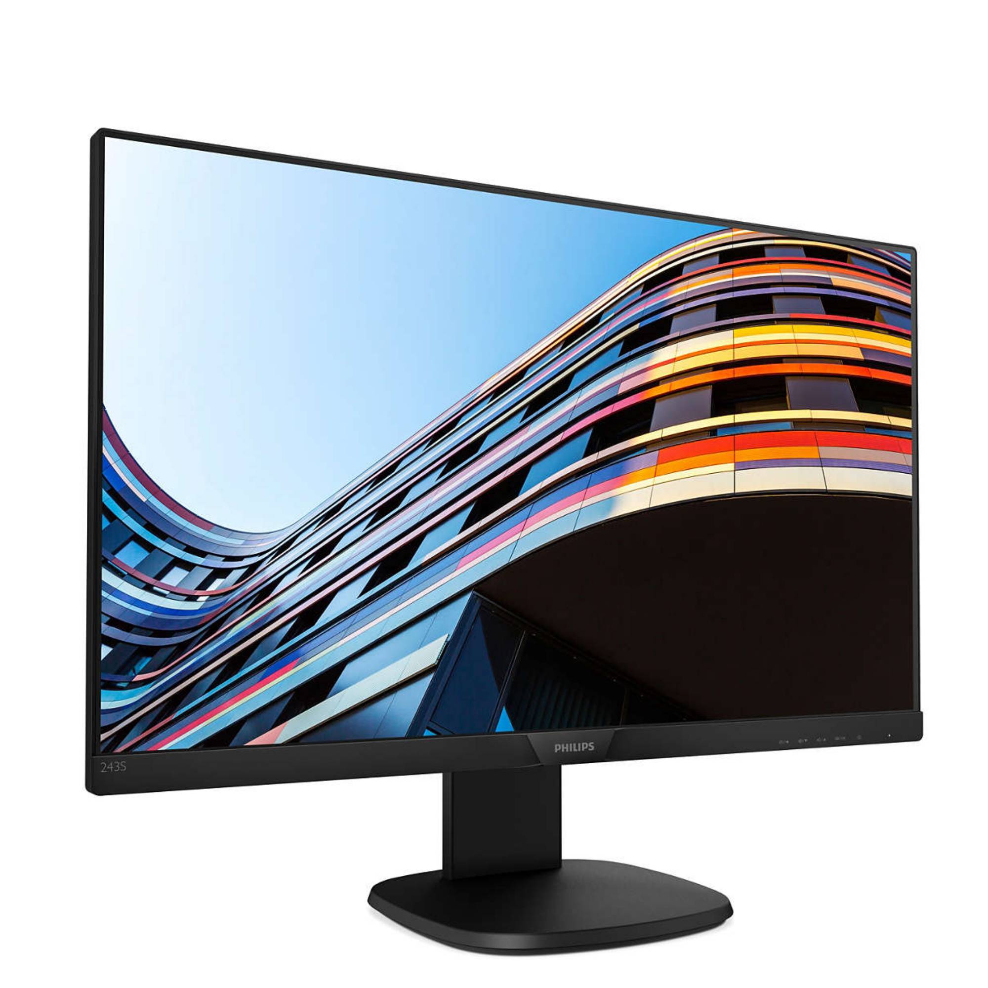 Philips S-line 243S7EHMB LED-Monitor 61 cm 24" 23.8" sichtbar 1920 x 1080 Full HD 1080p IPS 250 cd/m² 1000:1 5 ms HDMI-1