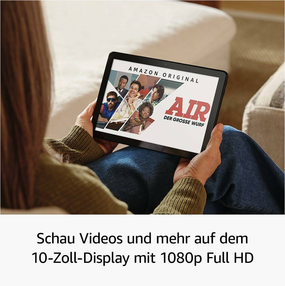 Amazon Fire HD 10, 25,6 cm (10.1"), 1920 x 1200 Pixel, 32 GB, 3 GB, Fire OS, Schwarz-3