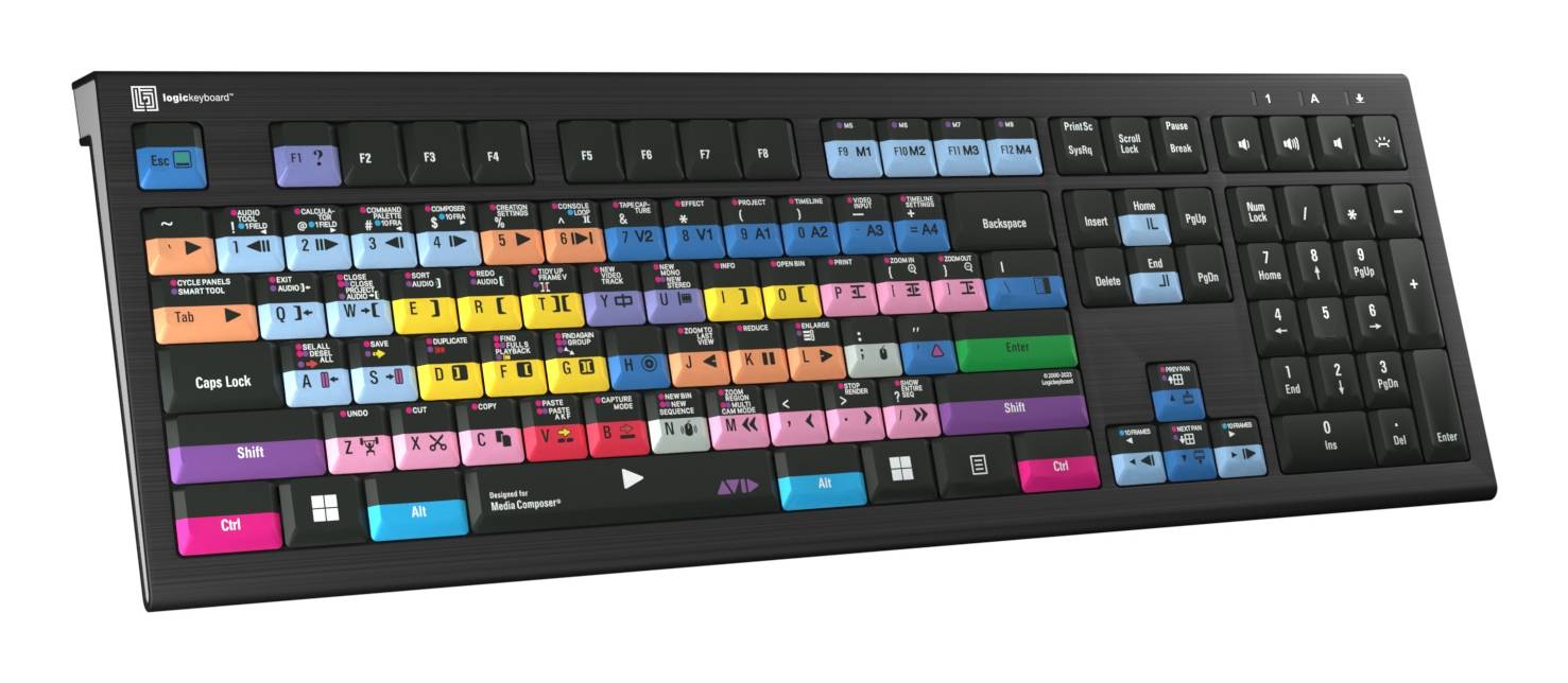Logickeyboard Avid Media Composer Astra 2 - Tastatur-3