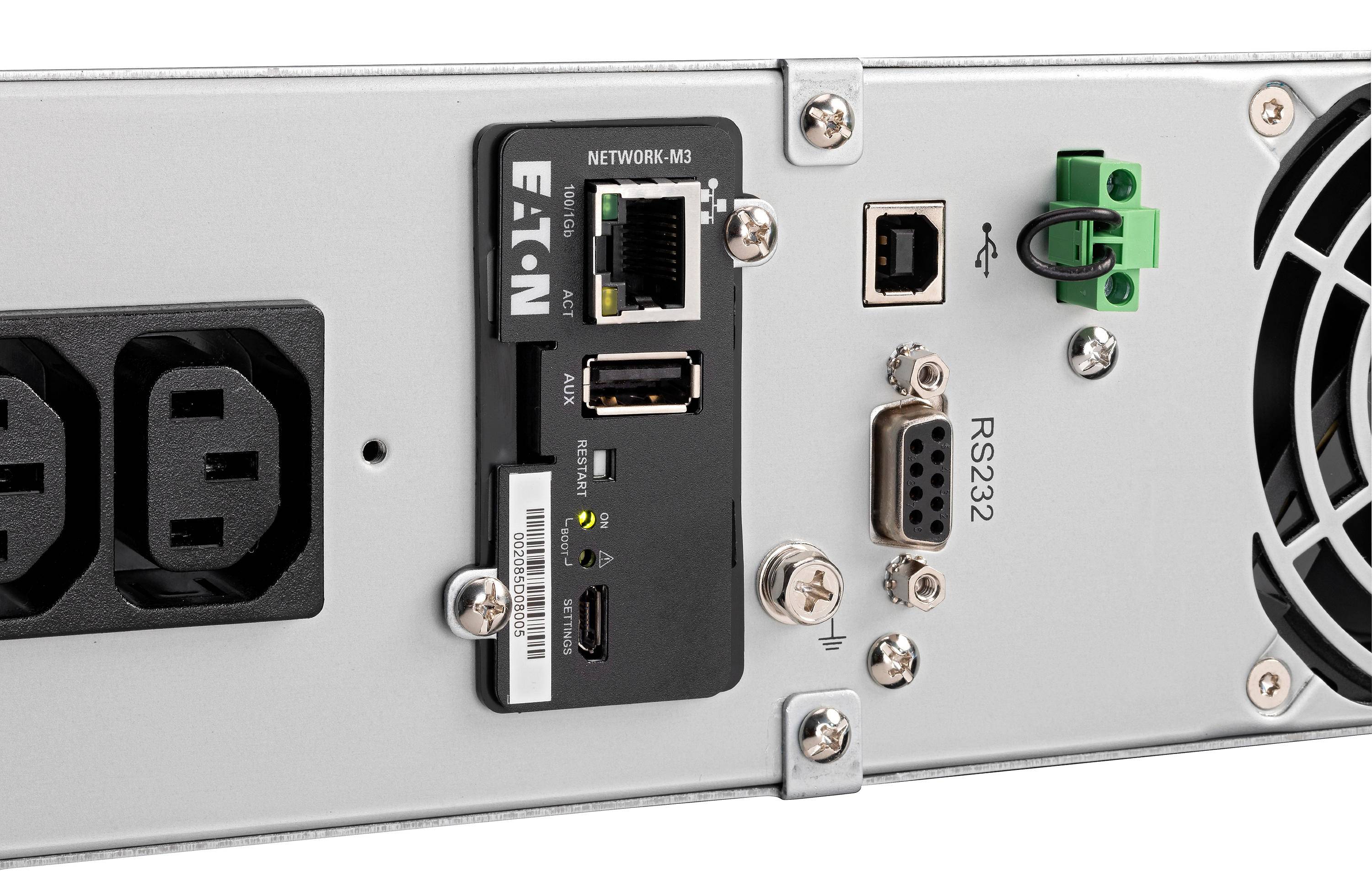 Eaton 9E - USV (in Rack montierbar/extern) - Wechselstrom 200/220/230/240 V - 2700 Watt - 3000 VA - 1-phasig - 6 x Batte-3