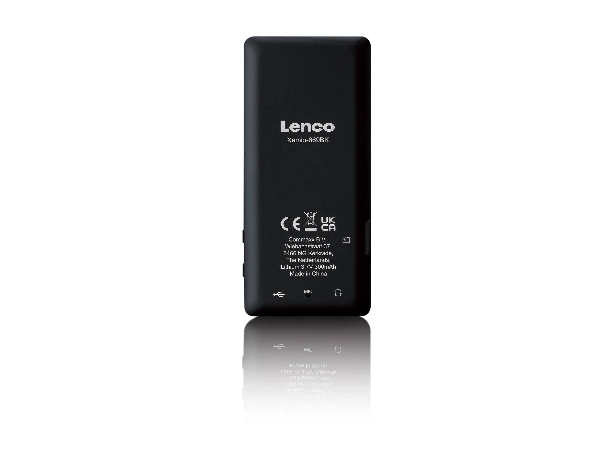 LENCO MP3/MP4-Player Xemio-669BK Black-1
