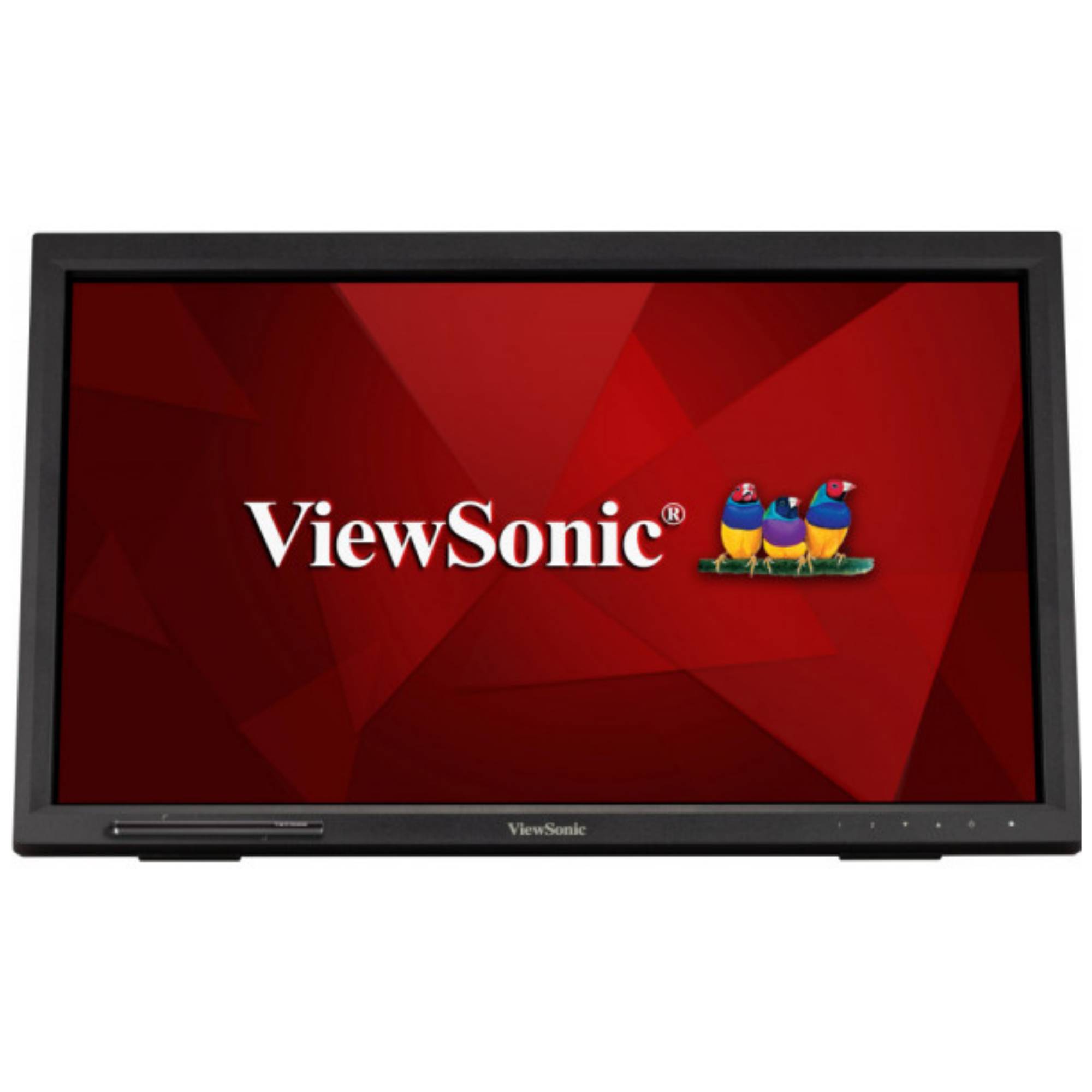 Viewsonic TD2223 54,6 cm 22 Zoll Touch Monitor Full-HD HDMI USB 10 Punkt Multitouch integrierter Ständer Lautsprecher-1