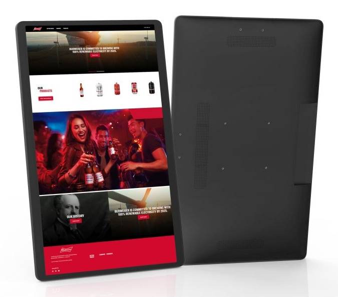 ALLNET - High Performance Display 16 Zoll Android 12 RK3588 NFC PoE HDMI In Farbe - 32 GB - 40,6 cm-1