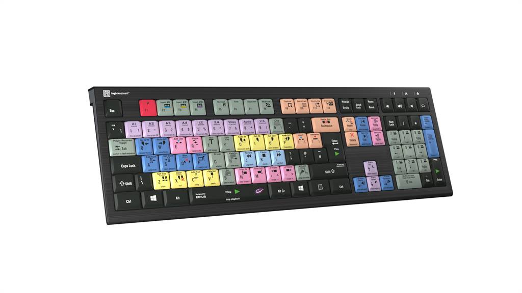 Logickeyboard EDIUS ASTRA2 - Tastatur - Windows-1