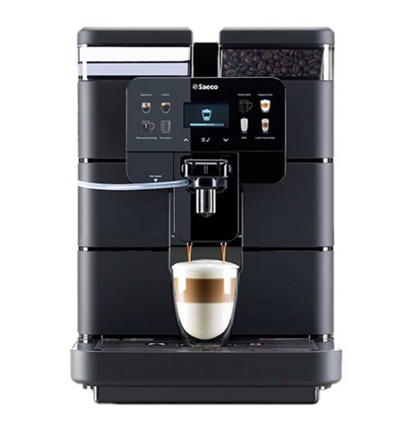 Superautomatische Kaffeemaschine Saeco New Royal OTC Schwarz 1400 W 2,5 L 2 Kopper