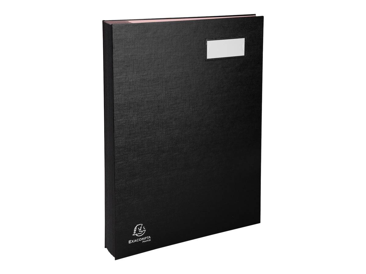EXACOMPTA Unterschriftenmappe, DIN A4, 20 Fächer, schwarz (8701757)-1