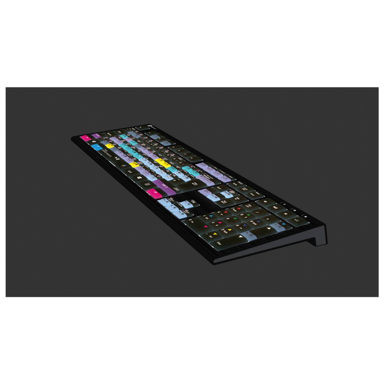 Logickeyboard Davinci Resolve 17 Astra 2 - Tastatur - hintergrundbeleuchtet - TL: UK, QWERTY-1