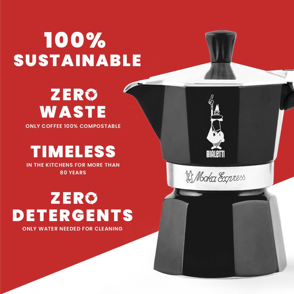 Bialetti Moka Express - Kaffeemaschine - 60 ml-4