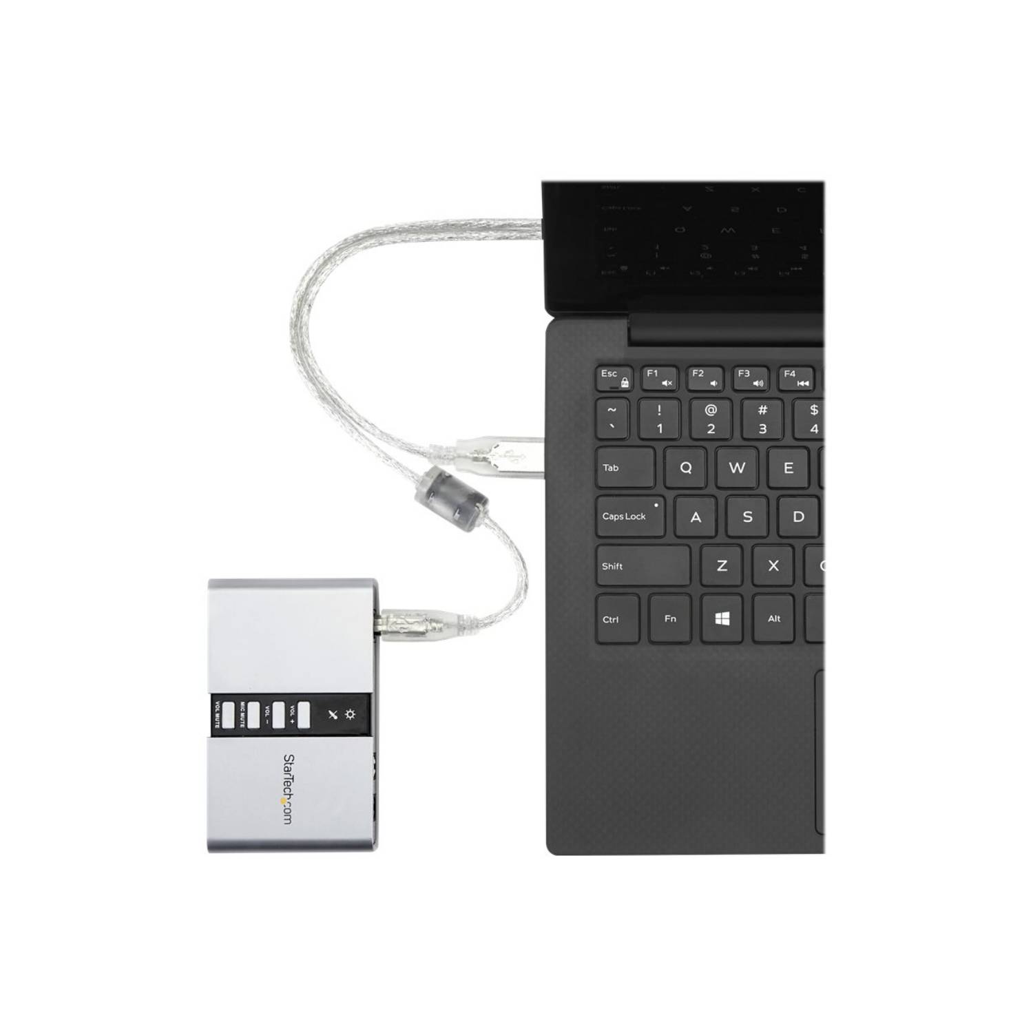 StarTech.com USB 2.0 Soundbox 7.1 Adapter - externe USB Soundkarte mit SPDIF Didital Audio - External Soundcard mit 8x 3-1