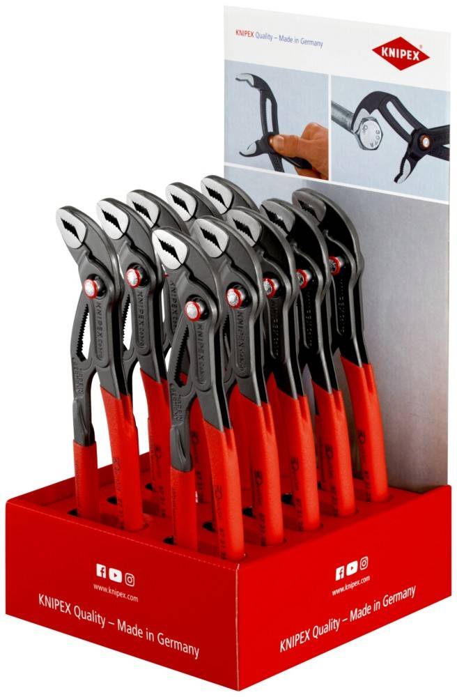 Knipex-Werk Thekendisplay 10-tlg. 00 18 01 V25-0