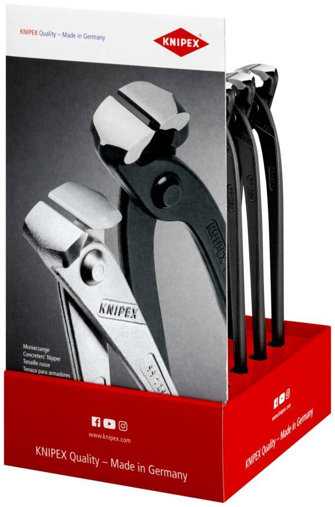 Knipex-Werk Thekendisplay 10-tlg. 00 18 01 V22-1