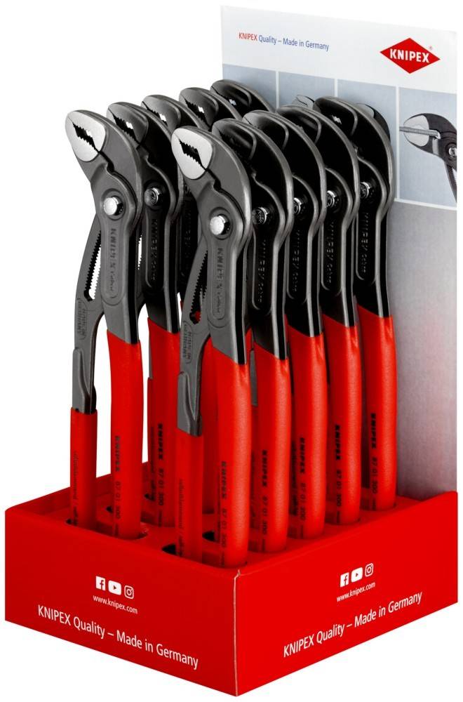 Knipex-Werk Thekendisplay 10-tlg. 00 18 01 V19-0