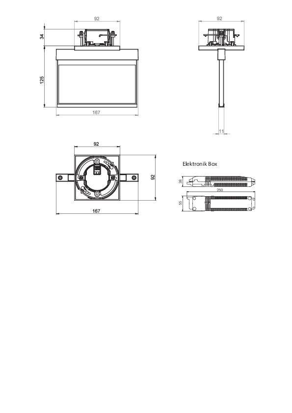 RP-Technik LED-Rettungszeichenleuchte AIE009ML-AZ-1