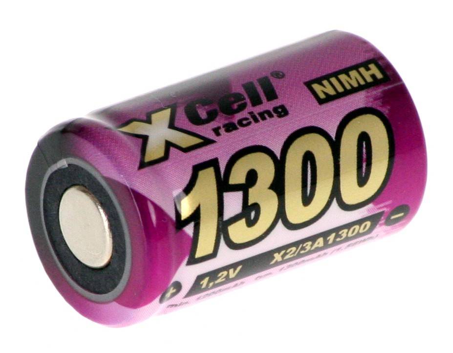 Hückmann Akku Ni-MH 1,2 V X2/3A1300-0