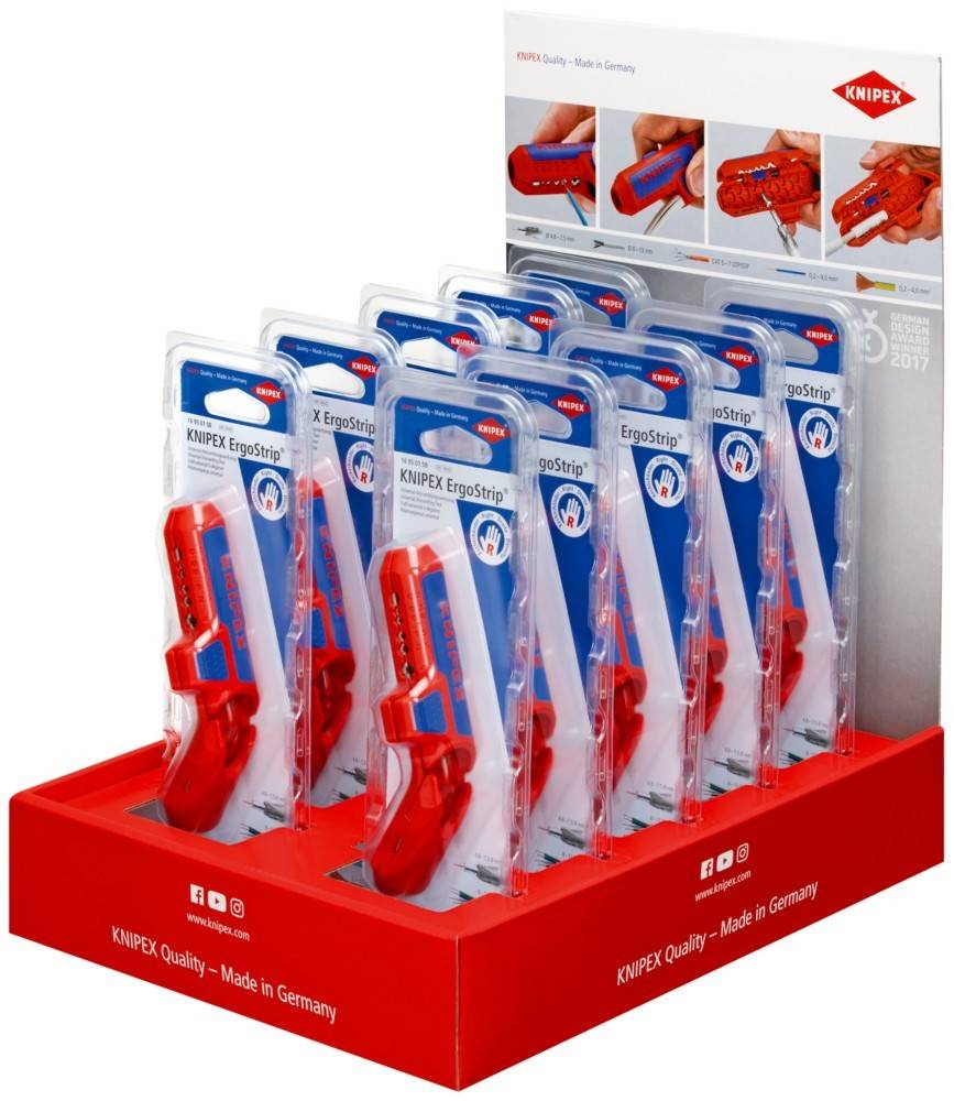 Knipex-Werk Thekendisplay 10-tlg. 00 18 01 V27-0