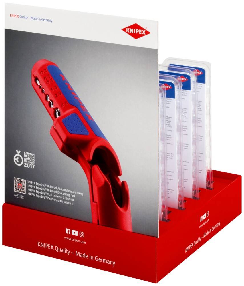 Knipex-Werk Thekendisplay 10-tlg. 00 18 01 V27-2