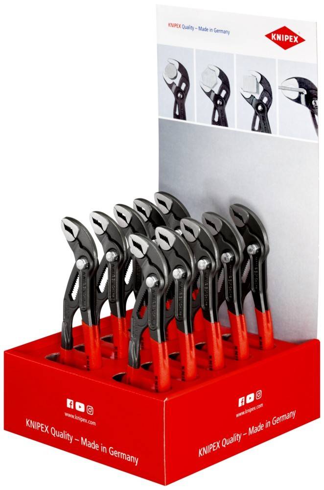 Knipex-Werk Thekendisplay 10-tlg. 00 18 01 V18-0