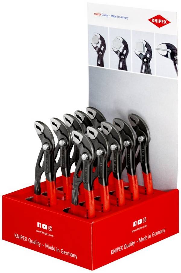 Knipex-Werk Thekendisplay 10-tlg. 00 18 01 V18