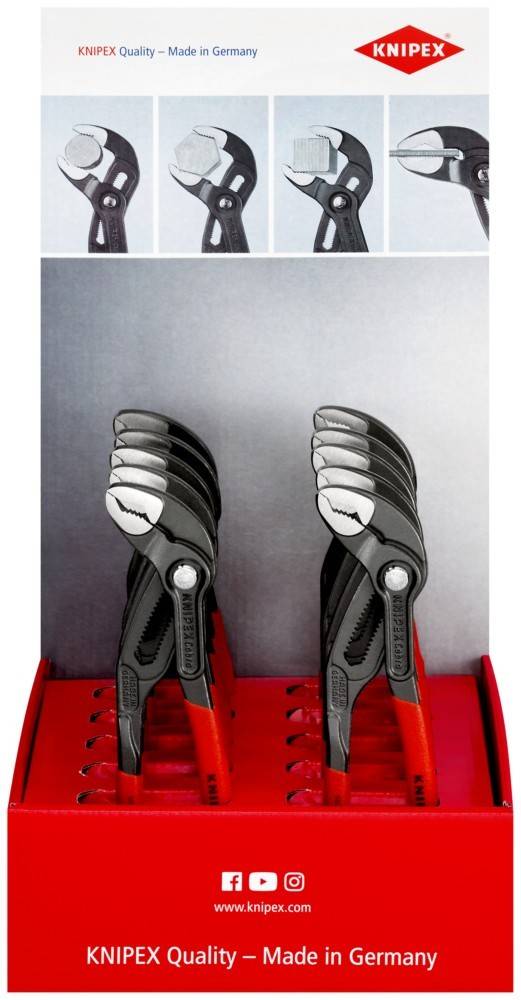Knipex-Werk Thekendisplay 10-tlg. 00 18 01 V18-1