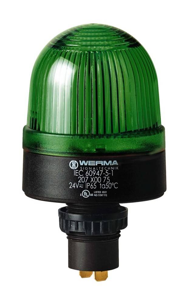 Werma Blitzleuchte EM 115VAC GN 20820067-0