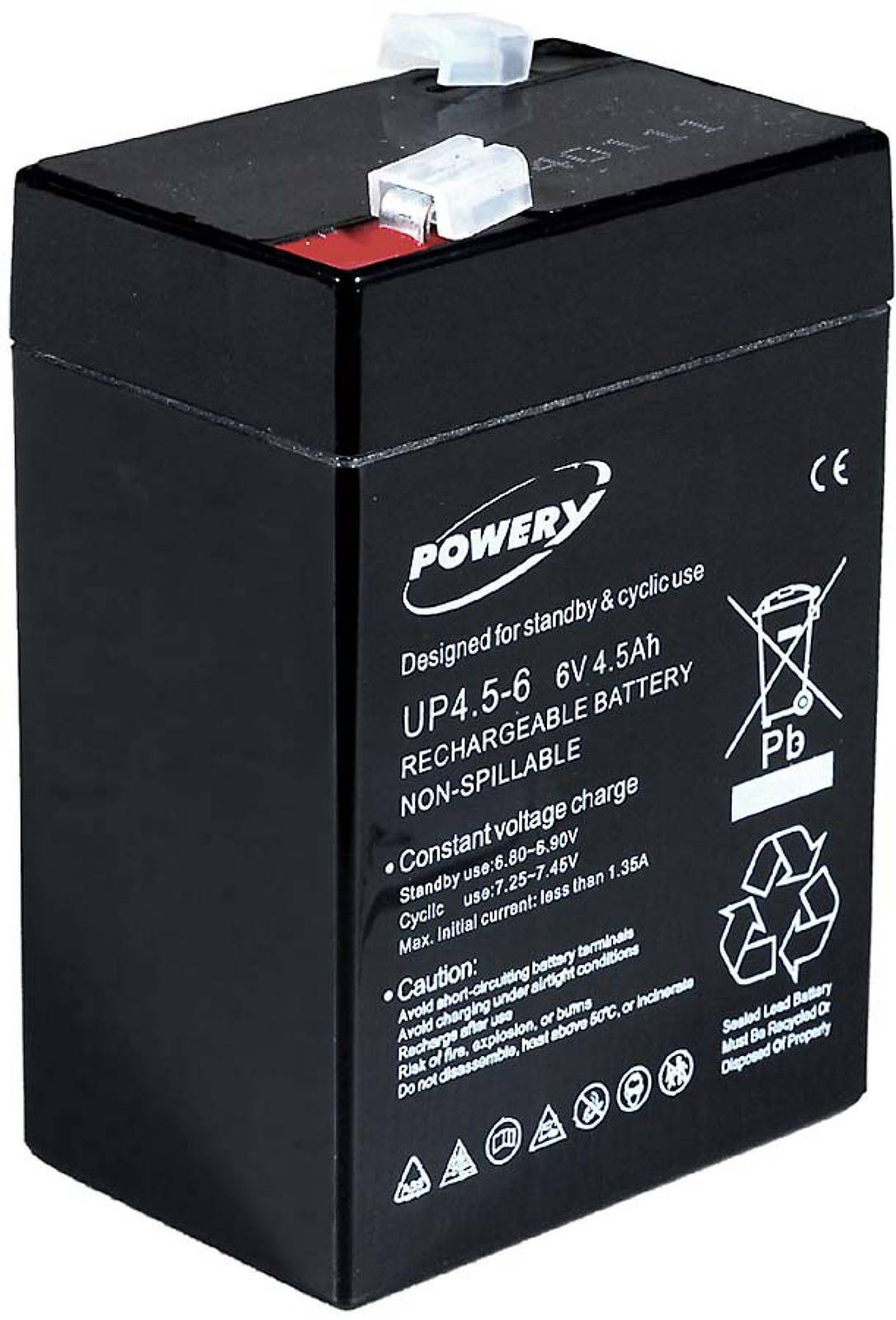 Akku für Kirsch Medi-Kühlschrank MED-520, 6V, Lead-Acid-0