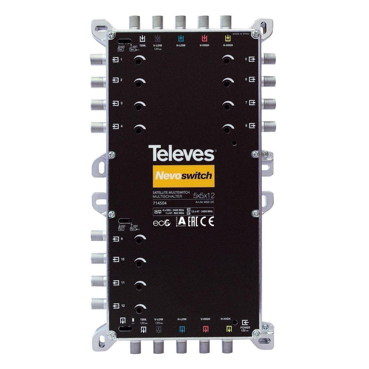 MS512C - 5 in 12 Guss-Multischalter NEVO,...-0