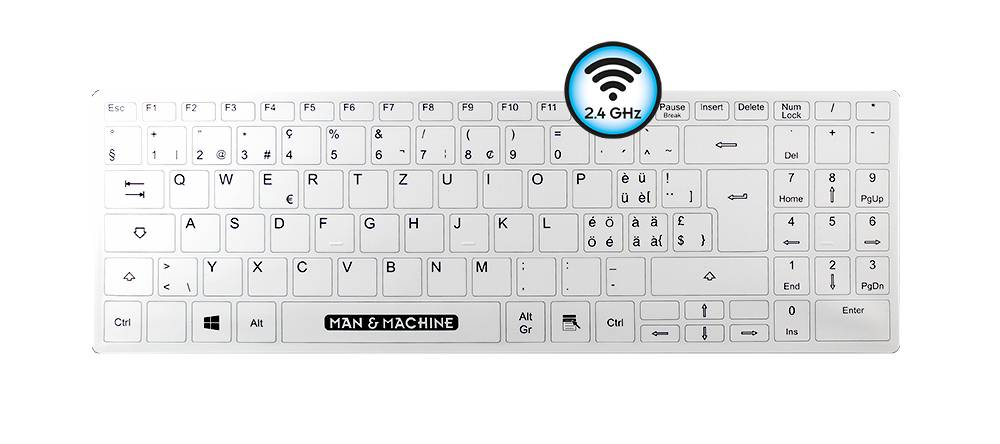 Man-Machine Man & Machine Its Cool Flat - Tastatur - kabellos-2