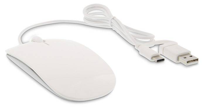 LMP MS-1657C - Optisch - USB Typ-A - 1600 DPI - Weiß-0