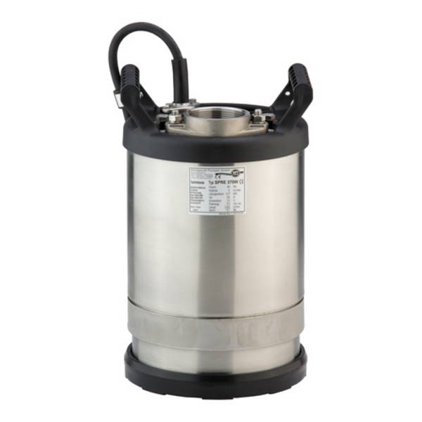SPT PUMPEN SPRE 750 W - Schmutzwasser-Tauchmotorpumpe aus Edelstahl - (0,75 kW | 230V / 50 Hz | Edelstahl 1.4301 |