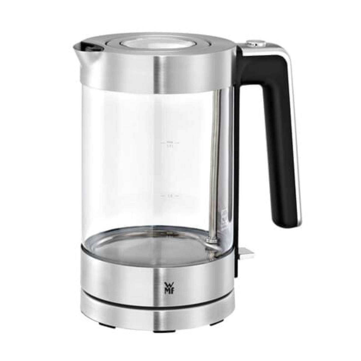 WMF Wasserkocher Lono mit Glasbehälter, 1,7 Liter 3000 Watt Cromargan matt/Glas-0