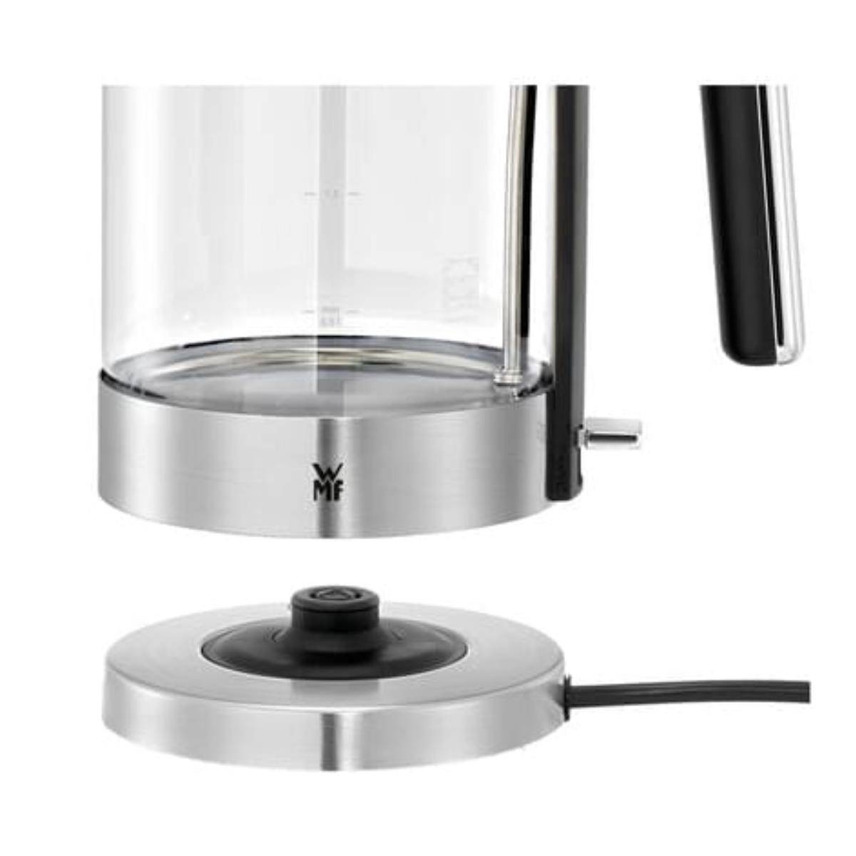 WMF Wasserkocher Lono mit Glasbehälter, 1,7 Liter 3000 Watt Cromargan matt/Glas-1