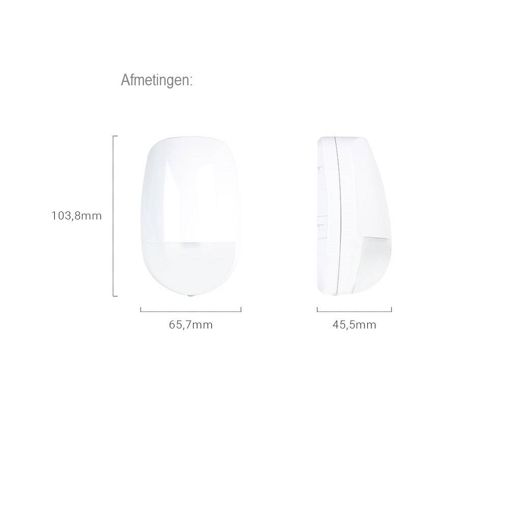 Hikvision DS-PDD15AM-EG2 AX PRO Dual PIR – Anti-Mask Bewegungsmelder mit Dual-Technologie-Erkennung-4