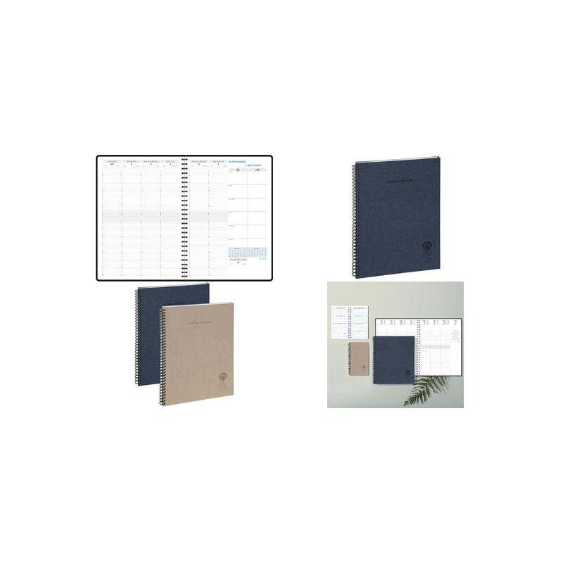 EXACOMPTA Tageskalender "Konsultation W" 2027, blau-0