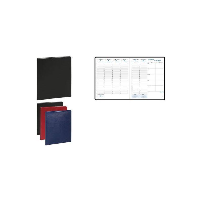 EXACOMPTA Buchkalender Horizon 22, 2027, Barbara, schwarz-0