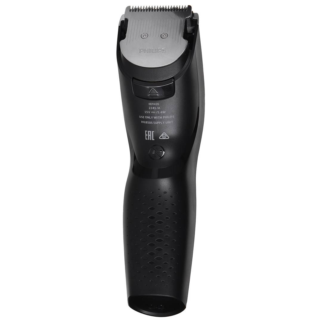 Philips HAIRCLIPPER Series 9000 HC9420/15 Abwaschbarer Haarschneider, Schwarz, Silber, 0,5 mm, 4,2 cm, 4,1 cm, 0,2 mm,-4