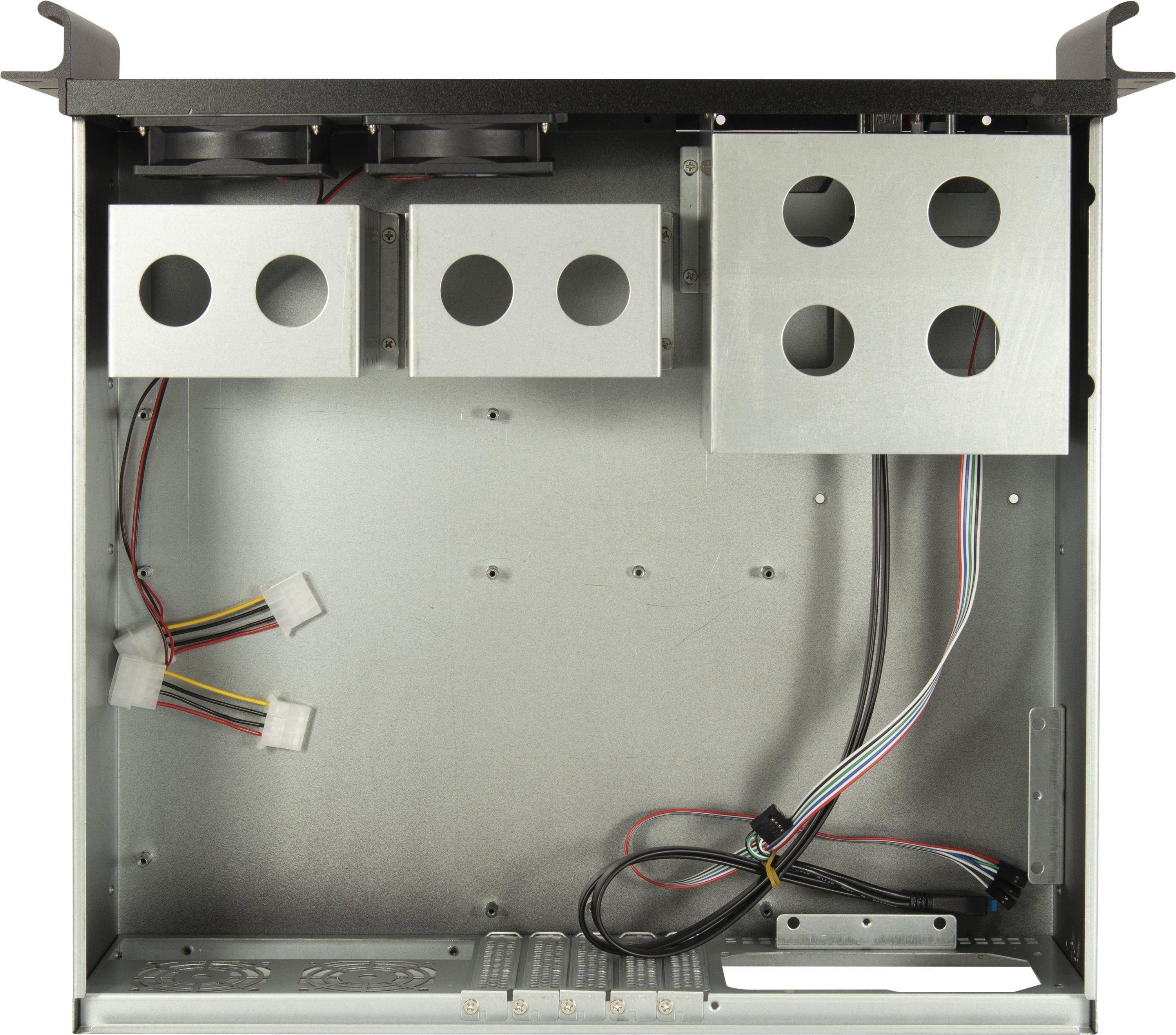 Inter-Tech IPC 3U-K340L - Mini-Server-Gehäuse - ATX - keine Spannungsversorgung (ATX)-1
