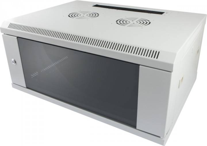 ALLNET ALL-SMC6415GRAU Rack Gehäuse - 15 HE - Grau-0