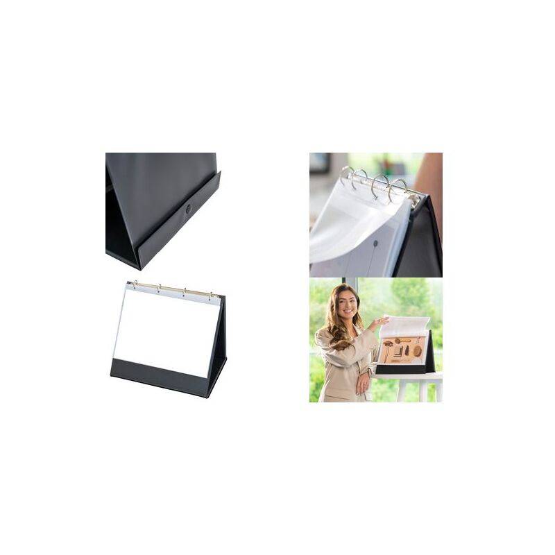 rillstab Hüllen für Tisch-Flipchart, A4 quer, 10er-Pack-0