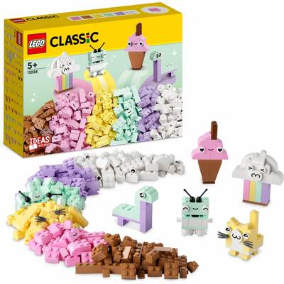 LEGO 11028 Classic Pastell Kreativ-Bauset Konstruktionsspielzeug bunt