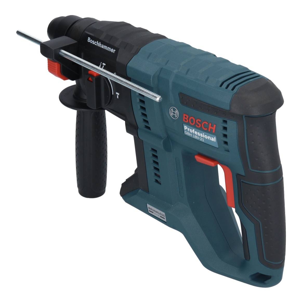 Bosch GBH 18V-21 Professional Akku Bohrhammer 18 V 2,0 J SDS plus ( 0611911100 ) Brushless Solo-3