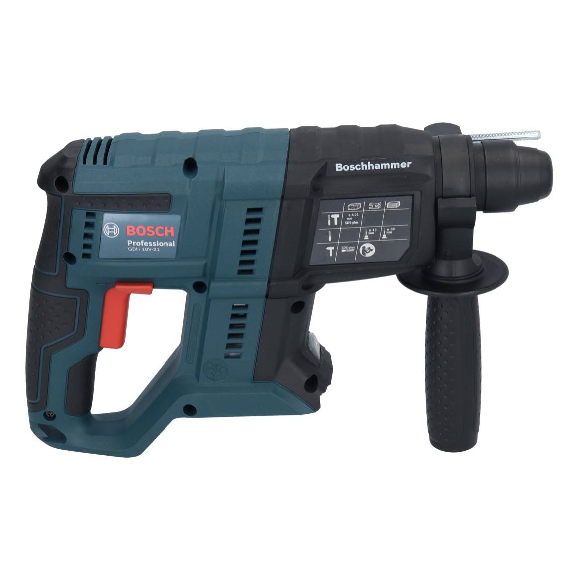 Bosch GBH 18V-21 Professional Akku Bohrhammer 18 V 2,0 J SDS plus ( 0611911100 ) Brushless Solo-4