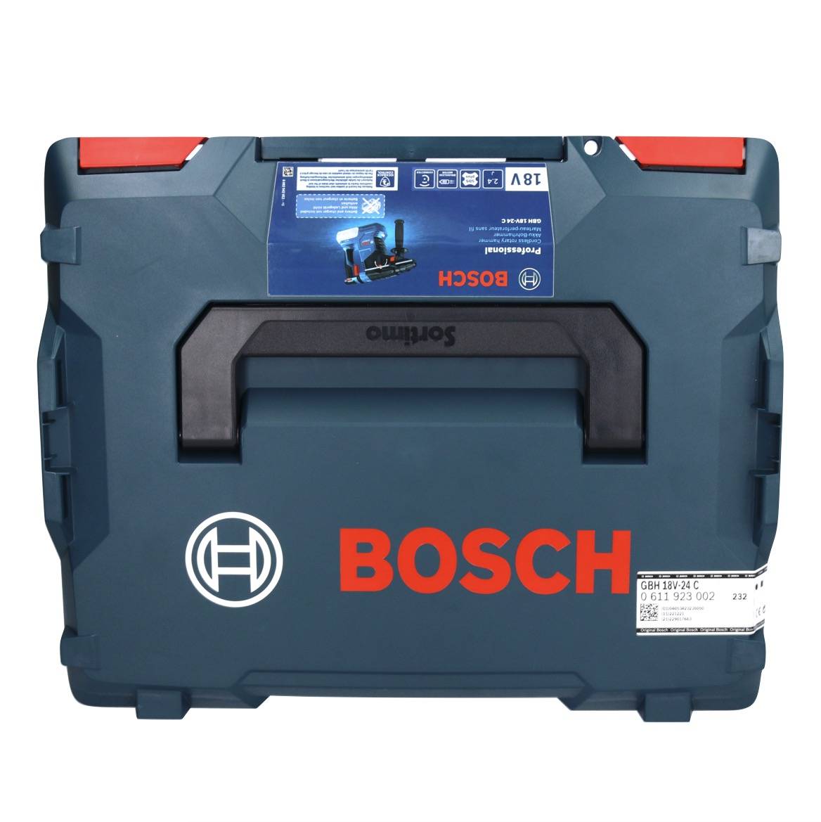 Bosch GBH 18V-24 C Professional Akku Bohrhammer 18 V 2,4 J Brushless SDS plus + 2x ProCORE Akku 4,0 Ah-3