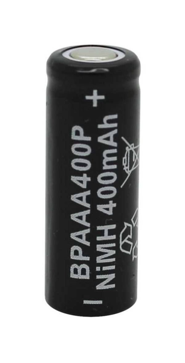 BP AAA400P NiMH 400mAh 2/3AAA Flattop