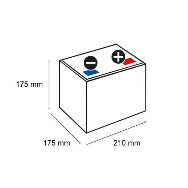 Exide ES450 Equipment Gel 12V 40Ah G40 Versorgungsbatterie
