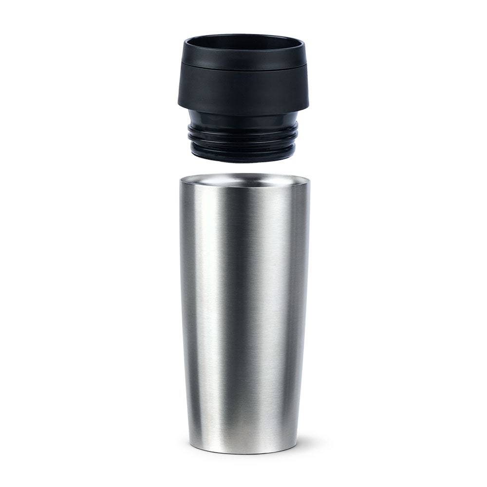 EMSA Travel Mug Classic , Edelstahl, Edelstahl, Polypropylen (PP), 36 ml, 8,3 cm, 200 mm-2