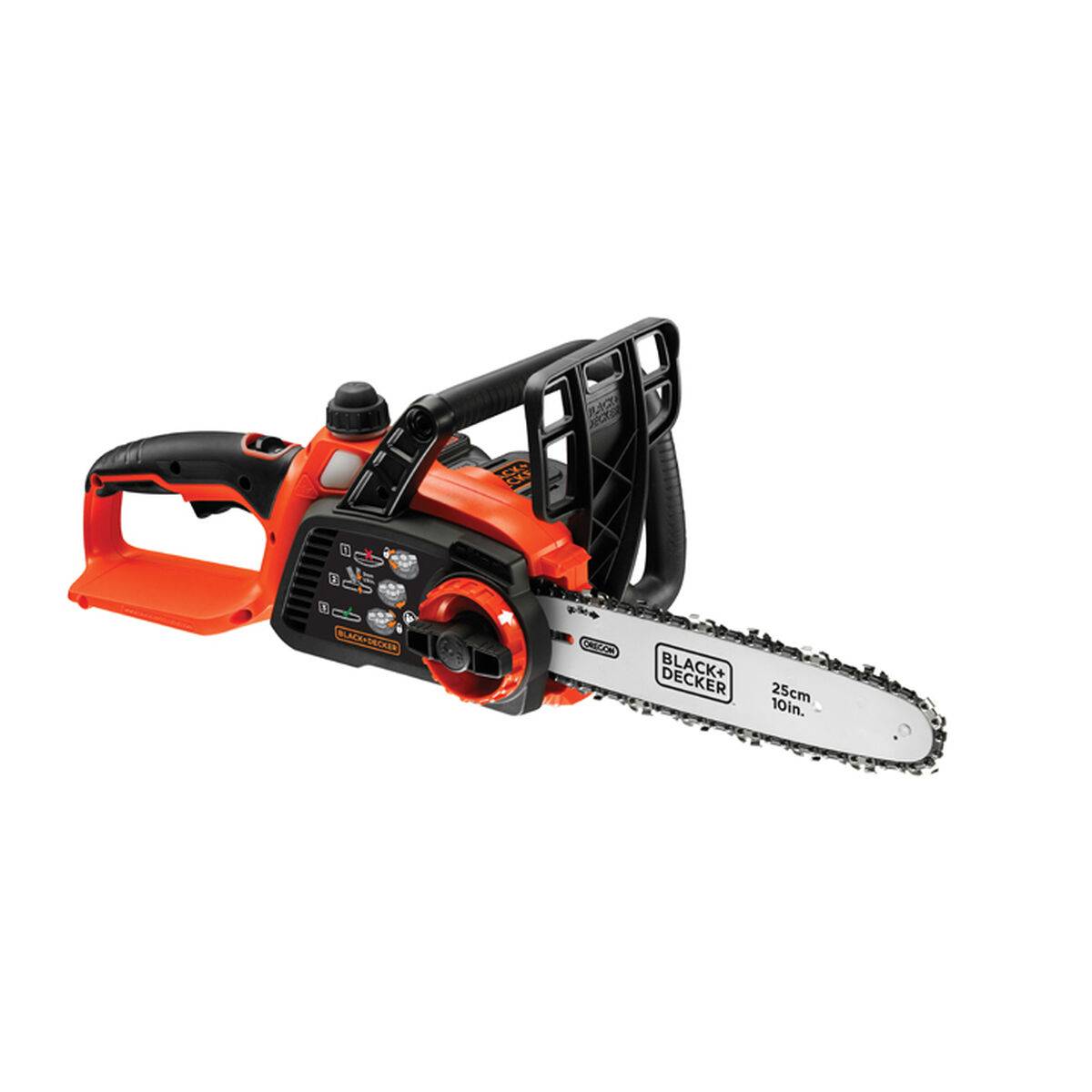 Black & Decker GKC1825L20, 25 cm, 3,5 m/s, Schwarz, Orange, Akku, 2 Ah, 3,1 kg-0