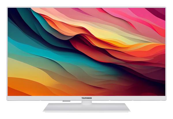 Telefunken XF32N750M-W Fernseher 32 Zoll Full HD Auflösung, LED TV mit Triple-Tuner, weiß (2026)