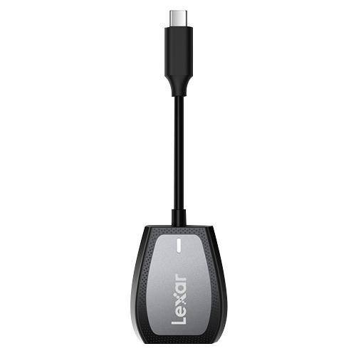 Lexar - LRW470U-RNHNG - Lexar Dual-Slot SD/microSD-Kartenleser, USB-C-0